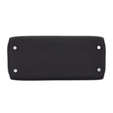 Hermès 25cm Kelly Retourne Black Togo Leather Palladium Hardware