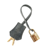 Hermès 28cm Kelly Sellier Doblis Gris Suede Leather Gold Hardware