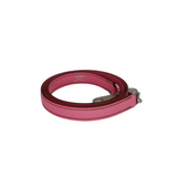 Hermès 28cm Kelly Retourne Bubblegum Epsom Palladium Hardware