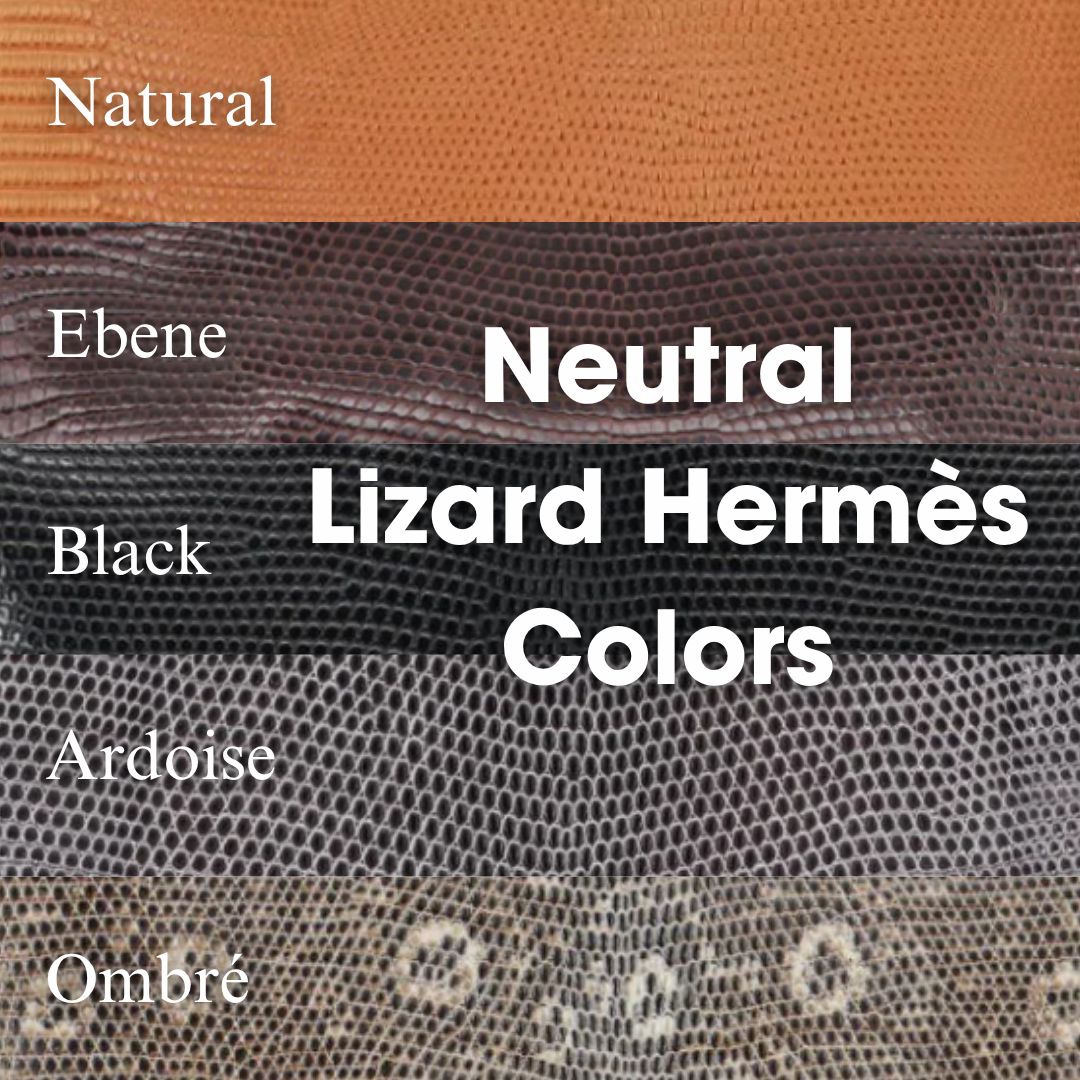 Privé Porter’s Guide To: Neutral Lizard Hermès That Quietly Outrank Everything Else