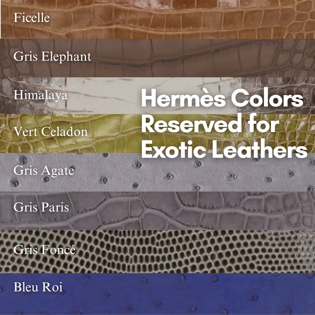 Privé Porter’s Guide To: Hermès Colors Reserved for Exotic Leathers