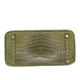 Hermès 30cm Birkin Canopee Matte Niloticus Crocodile Gold Hardware