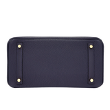 Hermès 30cm Birkin Bleu Nuit Togo Leather Gold Hardware