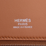 Hermès 25cm Birkin Grizzly Gold Suede/Swift Leather Palladium Hardware