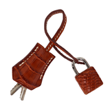Hermès 25cm Birkin Fauve Matte Niloticus Crocodile Palladium Hardware