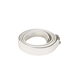 Hermès 25cm Kelly Sellier White Epsom Leather Palladium Hardware