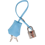 Hermès 30cm Birkin Candy Collection Celeste/Mykonos Epsom Leather Palladium Hardware
