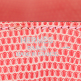 Hermès 25cm Birkin Bubblegum Shiny Lizard Palladium Hardware