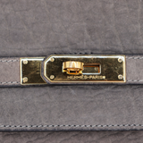 Hermès 40cm Birkin Elephant Hide Gold Hardware