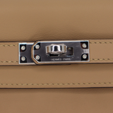 Hermès 25cm Kelly Colormatic Poussiere Swift Leather Palladium Hardware