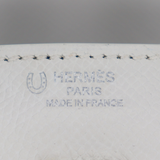 Hermès 25cm Birkin HSS White/Black Epsom Leather Palladium Hardware
