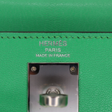 Hermes Kelly Elan Foile Vert Comics Palladium Hardware