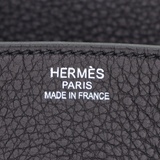 Hermès 45cm Birkin Black Togo Leather Palladium Hardware