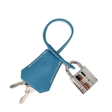 Hermès 42cm Birkin Shoulder JPG Bleu Jean Clemence Leather Palladium Hardware