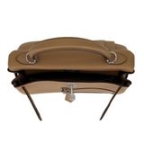 Hermès 25cm Kelly Colormatic Poussiere Swift Leather Palladium Hardware