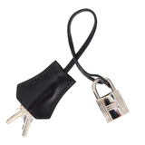 Hermès 25cm Kelly Sellier Crinoline Black Toile/Box Calf Leather Palladium Hardware