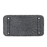 Herm�s 30cm Birkin Black Dalmatian Buffalo Leather Palladium Hardware